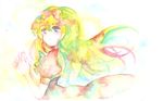  child crossdressing pokemon pokemon_(anime) satoko_(pokemon) satoshi_(pokemon) traditional_media watercolor watercolor_(medium) 