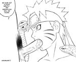  english fellatio male monochrome naruto orochimaru outline penis slitted_eyes snake snakes uncensored uzumaki_naruto yaoi 