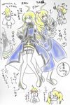  blonde_hair boots detached_sleeves emil_castagnier genderswap green_eyes red_eyes tales_of_(series) tales_of_symphonia tales_of_symphonia_knight_of_ratatosk thigh_boots thighhighs translation_request 