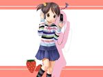  headphones ichigo_marshmallow tagme wallpaper 