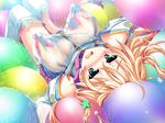  akaza artist_request ball blonde_hair breast_grab breasts grabbing henshin_3 living_clothes magic nipple_squeeze nipples source_request x-ray 
