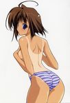  breast_hold dark_skin pantsu shimapan suzuhira_hiro tagme tanlines tanned topless 