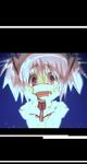  bad_id bad_pixiv_id horror_(expression) kaname_madoka mahou_shoujo_madoka_magica mitakihara_school_uniform pink_eyes pink_hair sakakimu school_uniform solo tears twintails 