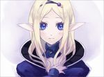  apupu blonde blue_eyes collar elf pointed_ears tagme 