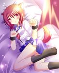  angel_beats! iwasawa kamioto_musu kemonomimi school_uniform tail 