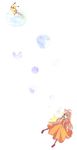  bubble bubbles child crossdressing highres pikachu pokemon raika_(artist) satoko_(pokemon) satoshi_(pokemon) trap 