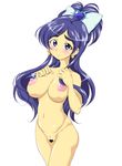  absurdres blush breasts censored highres large_breasts nipples nude precure pussy team_almond tsunapiko 