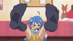  &gt;_&lt; :3 feet izumi_konata lucky_star phone socks tagme 