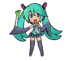  animated animated_gif aqua_hair blush_stickers chibi dancing detached_sleeves hatsune_miku long_hair lowres shigatake solo spring_onion thighhighs transparent_background twintails very_long_hair vocaloid zettai_ryouiki 