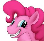  equine female feral friendship_is_magic fur horse mammal my_little_pony pink_fur pinkie_pie_(mlp) plain_background pony solo transparent_background unknown_artist 