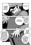  comic duplicate greyscale hard_translated hellsing male_focus mario mario_(series) mikagami_hiyori monochrome parody solo super_mario_bros. super_smash_bros. translated 