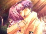  cg clannad fujibayashi_kyou game_cg key okazaki_tomoya tagme 