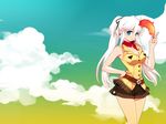  detexted mabinogi nao twin_tails wallpaper white_hairs 