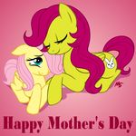  cute cutie_mark duo equine female feral fluttershy_(mlp) friendship_is_magic fur hair happy_mothers_day holidays horse mammal megasweet mother's_day my_little_pony pegasus pink_hair pony unknown_artist wings yellow_fur 