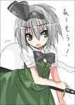  katana konpaku_youmu myon shingetsu_takehito sword touhou weapon 