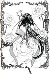  ah_my_goddess binding_discoloration fujishima_kousuke monochrome peorth 