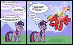  comic cutie_mark equine female feral friendship_is_magic horn horse magic male mammal my_little_pony pony twilight_sparkle_(mlp) unicorn unknown_artist wings 
