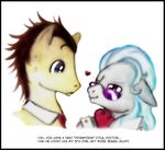  doctor_whoof_(mlp) equine eyewear feral friendship_is_magic gay hoity_toity_(mlp) horse male mammal my_little_pony necktie plain_background pony sunglasses sweat unknown_artist white_background 