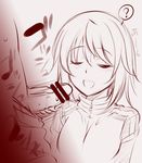  ? about_to_be_raped charlotte_dunois eyes_closed infinite_stratos monochrome onanism open_mouth penis smile track_suit yasui_riosuke 