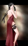  ada_wong black_hair gun pixiv_thumbnail resident_evil resized short_hair solo wasabi_(legemd) weapon 