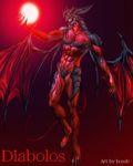  bomb_(artist) demon devil diablos final_fantasy final_fantasy_viii male muscles solo video_games wings 
