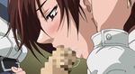  blush brown_hair fellatio saliva screen_capture stringendo wet 