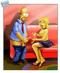  becky famous-toons-facial homer_simpson tagme the_simpsons 