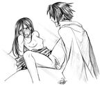  breasts eridaiho highres hyuuga_hanabi monochrome naruto sex sketch straight uchiha_sasuke vaginal 