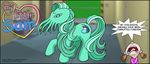  cross_time_cafe cthulhu equine female freefall green green_body horse human mammal my_little_pony pony s_kidwell sam_starfall webcomic what white_pony 