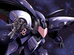  gundam gundam_zz helmet machinery mecha no_humans qubeley_mk_ii space tomoshibi_hidekazu weapon 