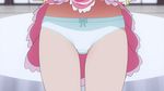  &lt;3 animated animated_gif ass butt_crack gif heart ladies_versus_butlers! ousawa_mimina panties panty_pull skirt skirt_lift underwear white_panties 