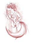  anthro breasts chemistry crossgender equine eyewear female genderbend glasses hair horse labcoat mammal neenjah_poneh notie open_mouth plain_background science solo strop tail undressing white_background 