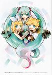  hatsune_miku kagamine_len kagamine_rin kei vocaloid 