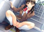  ai_no_katachi black_hair school_uniform tagme urine 