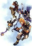  aqua kingdom_hearts mickey nomura_tetsuya terra_(kingdom_hearts) ventus 