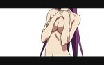  bakemonogatari breast_hold extraction nude senjougahara_hitagi vector 