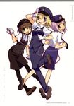  kuji_alice mibu_natsuki takano_miyuki tetsudou_musume togawa_tsukushi 