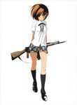  gun magomago school_uniform tagme 