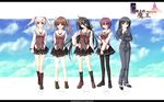  akabeisoft2 alpha azai_kanon g_senjou_no_maou miwa_tsubaki school_uniform shiratori_mizuha tokita_yuki usami_haru wallpaper 