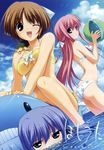  amamiya_kurara bikini fumio hoshiuta mizugi suoh_nanano yamabuki_renge 