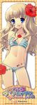  bikini fixed koiwai_flora mizugi nanatsuiro_drops noizi_ito stick_poster unisonshift 