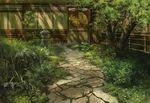  bad_id bad_pixiv_id day garden grass no_humans original path road scenery shade stone_lantern tree tree_shade 