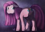  blue_eyes cutie_mark equine female feral friendship_is_magic fur hair halat hooves horse iron_lung mammal my_little_pony pink_fur pink_hair pinkamena_(mlp) pinkie_pie_(mlp) pony sad solo straight_hair 