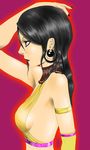  armpits black_hair solo tekken zafina 