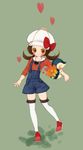  cyndaquil kabasawa_kina kotone pokemon thighhighs 