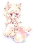  cat cub feline female haruki mammal plain_background purple_eyes pussy solo tears underwear undressing white_background young 