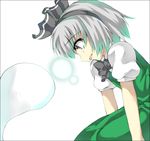  ghost hairband konpaku_youmu myon shingetsu_takehito short_hair silver_hair touhou 