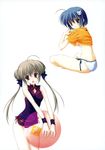  chinadress nanao_naru no_bra pantsu shirt_lift string_panties 