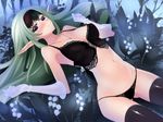  black_panties breasts game_cg large_breasts pointed_ears tagme thighhighs 