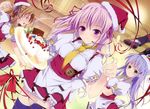  august christmas estel_freesia feena_fam_earthlight ruroo takamizawa_natsuki thighhighs waitress yoake_mae_yori_ruriiro_na 